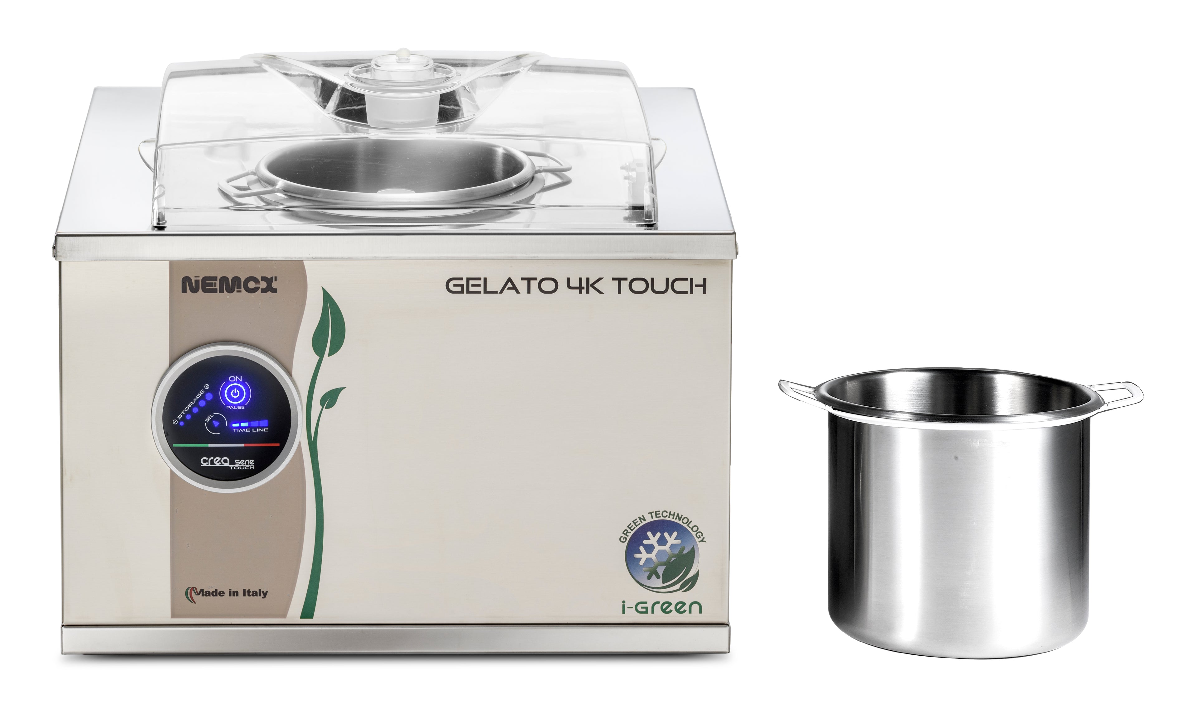 BENCHTOP ICE CREAM MACHINE - 4K TOUCH I-GREEN