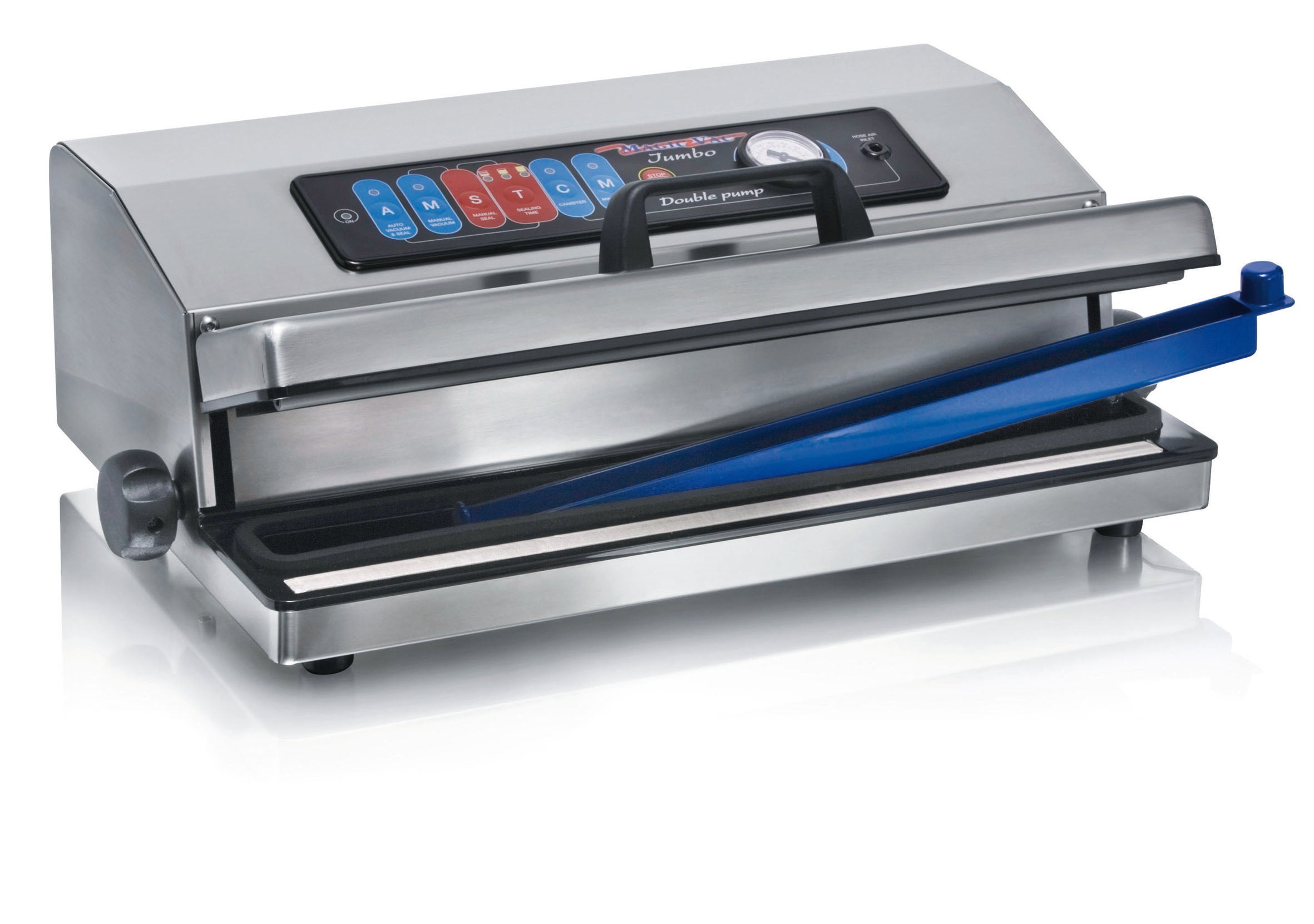 JUMBO MAGIC VAC External Vacuum Packer - Pump Flow Rate: 31.5/minute