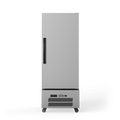 Quartz Star - One Door Stainless Steel Upright Storage Refrigerator