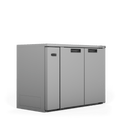 Cameo - Two Door Stainless Steel Remote Back Bar Counter Display Refrigerator