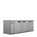 Boronia - Three Door Stainless Steel Remote Back Bar Counter Display Refrigerator