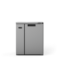 Cameo - One Door Stainless Steel Remote Back Bar Counter Display Refrigerator