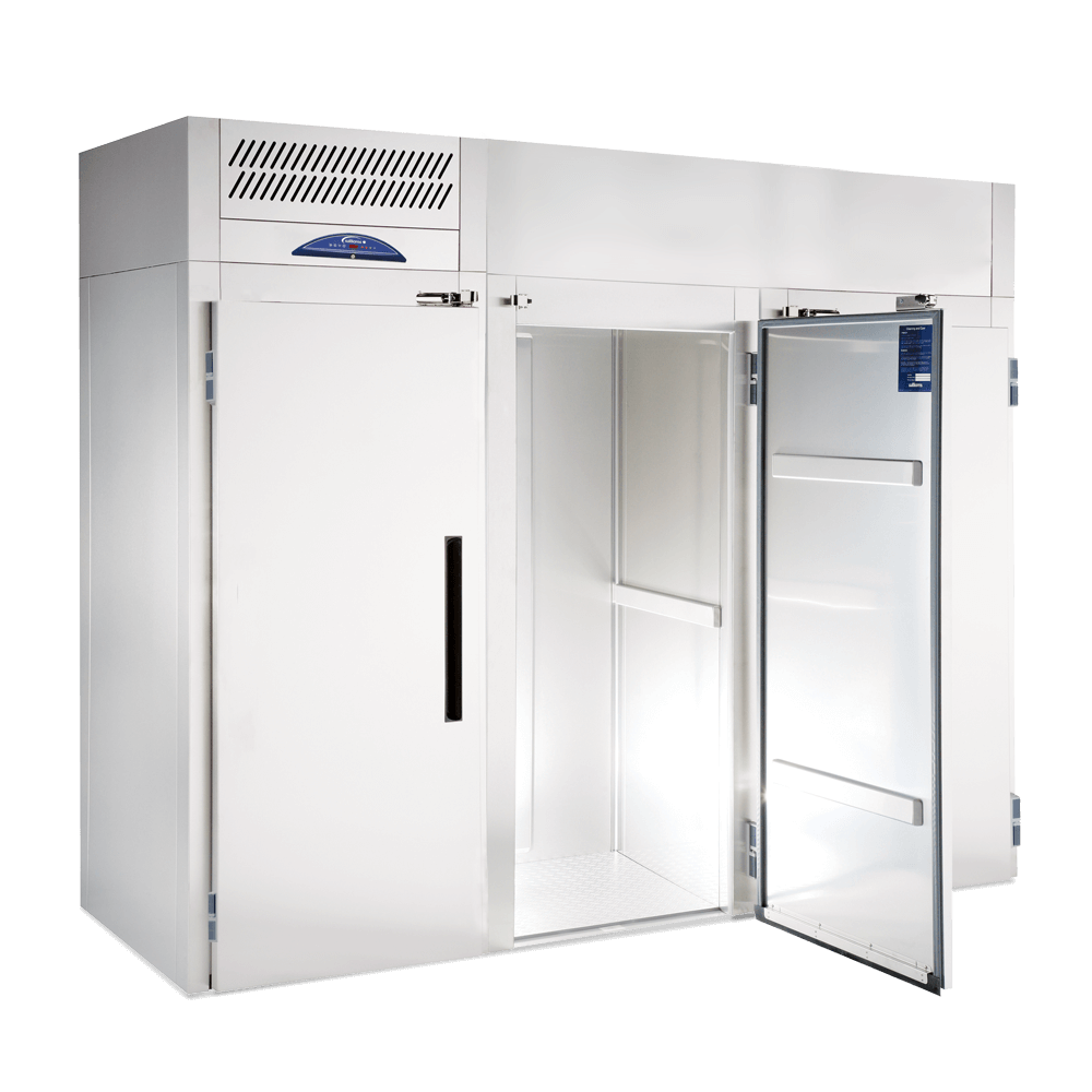 Ruby Roll In - Three door Roll In Refrigerator