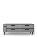 Jarrah - Four Drawer Remote Lowline Refigerator