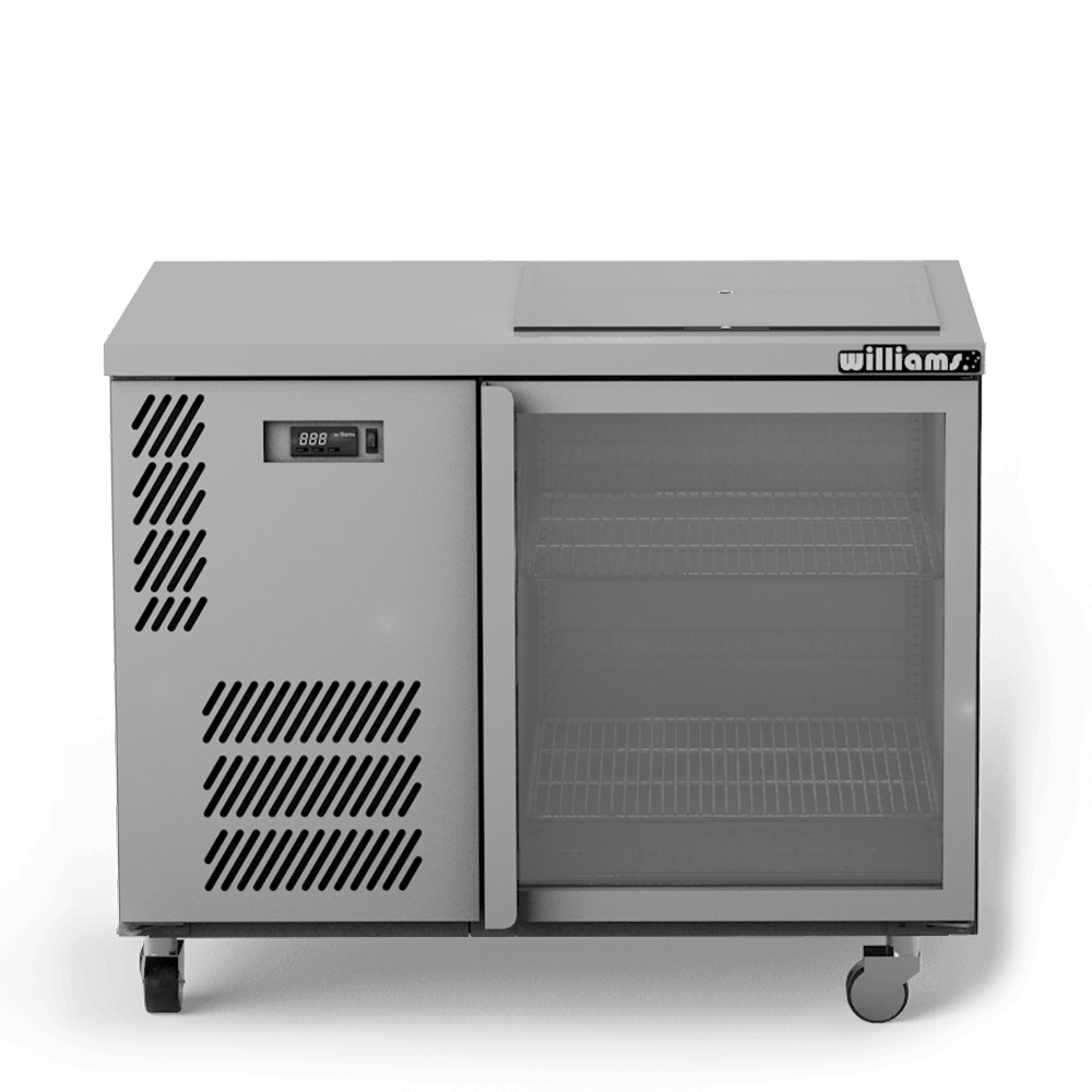 Glass Chiller - One Door Glass Chiller With Two Shelves