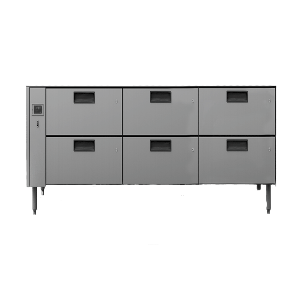 Jarrah - Six Drawer Remote Hiline Refigerator