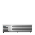 Under Broiler Counter - Four Drawer Self Contained Lowline Refigerator
