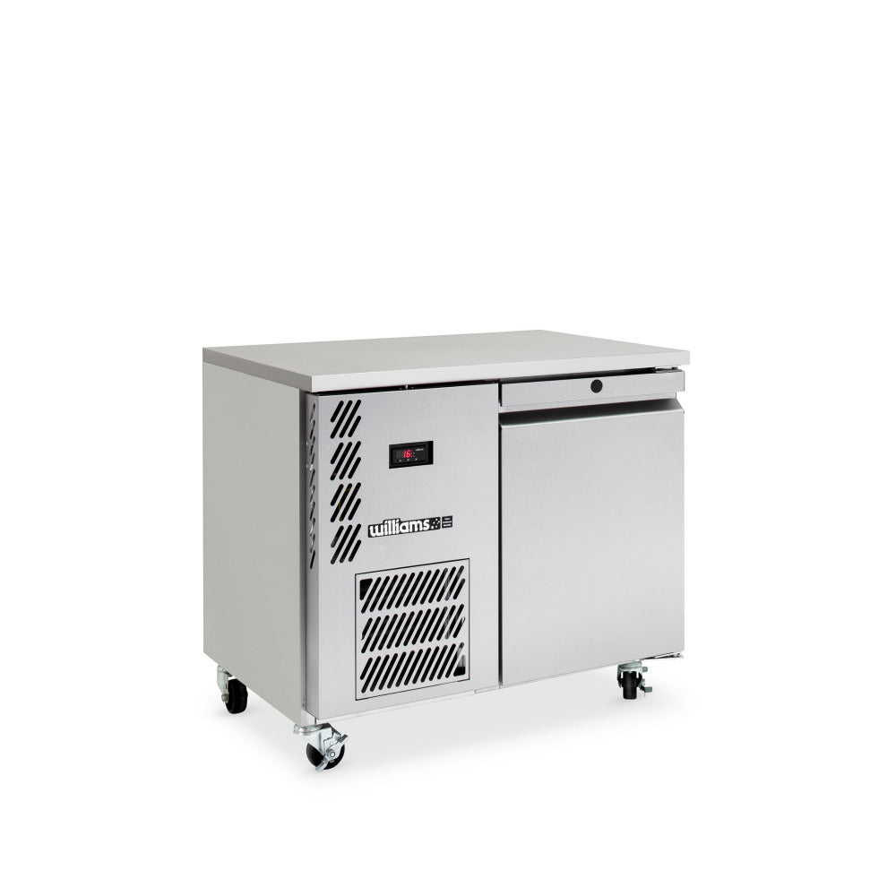 Opal - One Door Stainless Steel Under Counter Storage Refrigerator