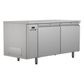 Emerald - Two Door Stainless Steel Remote Under Counter Storage Refrigerator