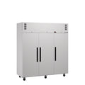 Pearl - Three Door White Colorbond Upright Display Freezer