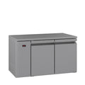 Opal - Two Door Stainless Steel Remote Under Counter Storage Freezer