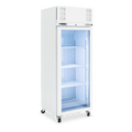 Pearl - One Door White Colorbond Upright Display Freezer