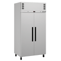 Pearl - Slim Two Door White Colorbond Upright Storage Freezer