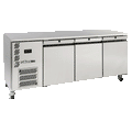 Opal - Threee Door Stainless Steel Under Counter Refrigerator