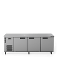 Boronia - Three Door Stainless Steel Under Counter Display Refrigerator